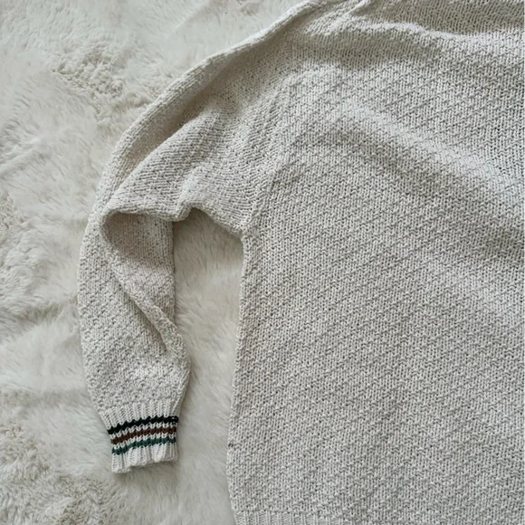 Vintage knit cream colored Fawn/ baby deer sweater - Picture 11 of 13